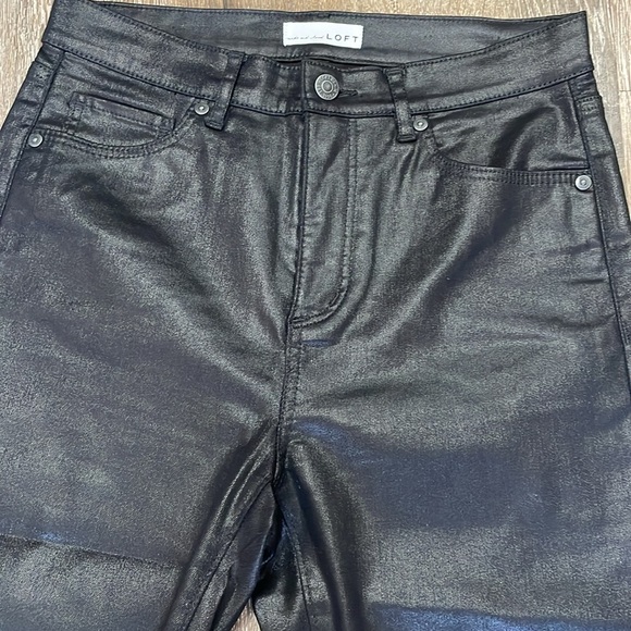 LOFT BACK SHINY PANTS - Picture 3 of 11